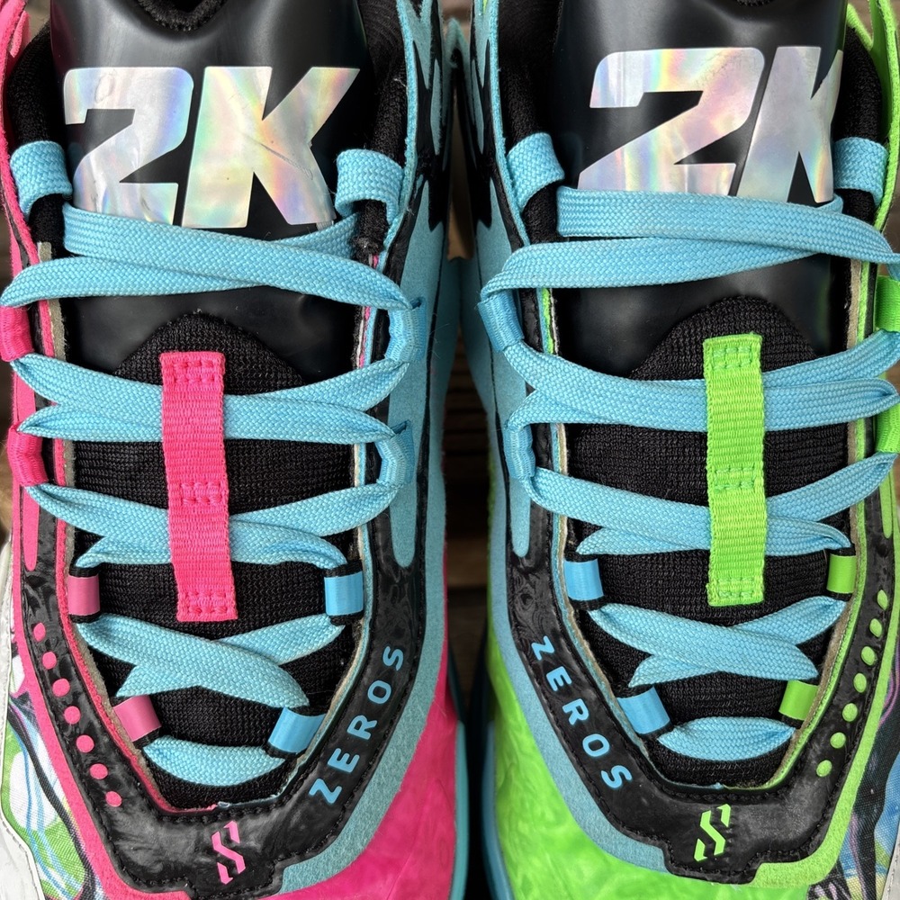 PUMA X 2K Scoot Zeros 9 Lace Up Mens Multicolor Sneakers Athletic Shoe31134901 - Picture 9 of 12